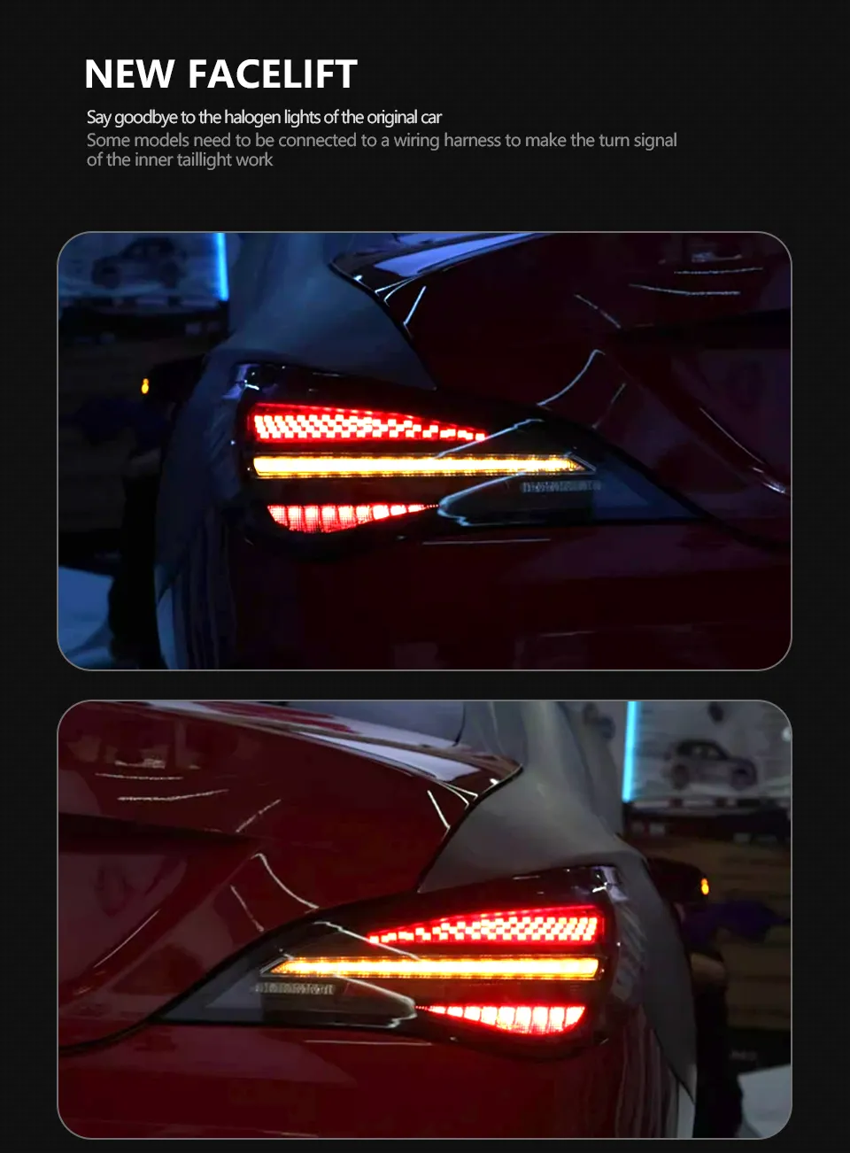 For BENZ W117 CLA180 CLA220 20 13-20 19 Rear Taillight Assembly Housing Brake Light Reversing Lamp Assembly