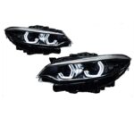 Headlight Assembly For BMW F22 2 Series Headlights LCI Angel Eye Styling LED Daytime Lights Dual Projector DRL Light - Image 2