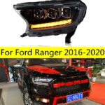 Head Lamp For Ford Ranger Headlights Assembly 20 16-20 20 LED Headlight Daytime Running Light Turn Signal