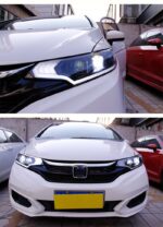 LED Headlight For Honda Jazz Fit Headlight Assembly DRL High Beam Light Streamer Turn Signal 20 14-20 20 - Image 5