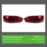 left & right running lights For VW Jetta Sagitar MK6 Tail Light 2012-2014 Full LED Reverse +Fog+Brake Turn Signl Taillights - Image 6