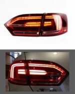 left & right running lights For VW Jetta Sagitar MK6 Tail Light 2012-2014 Full LED Reverse +Fog+Brake Turn Signl Taillights - Image 2