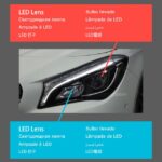 Car Lamp Daytime Running Lights Headlight For Benz W117 CLA LED Head light CLA200 2014-20 Auto Headlights Assembly - Image 4