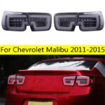 Car Styling Taillamp For Chevrolet Malibu LED Tail Light 20 11-20 15 LED Turn Signal Lights Brake Upgrade Taillights Rear Trunk Lamp Cover