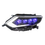 Full LED Headlight For Nissan X-Trail LED Headlights 20 17-20 20 Blue DRL Turn Signal High Beam Running Lights - Image 2