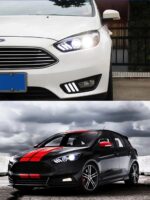Head Lamp For Ford Focus LED Headlight 20 15-20 18 Car Running Light High Beam Headlights Angel Eye Front Lights - Image 3