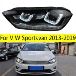 Car Styling Head Lights For V W LED Headlight 2013-20 19 Golf Sportsvan LED Turn Signal Headlights Daytime Running Light