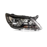 Car Styling For VW Tiguan 2007-2012 LED Headlight DRL Fog Lamp Turn Signal Light Low And High Beam Angel Eyes Projector Lens - Image 2