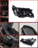DRL front lamp For Subaru Forester 2008-2012 Headlight Assembly Full LED Lens Turn Signal Head Light - Image 5