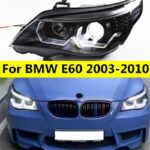 auto front lamp DRL For BMW E60 2003-2010 Car LED Headlight Assembly Head Lamp Running Light Start-up Headlights