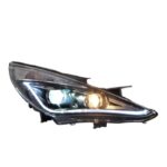 For Sonata 8 2011-16 Headlights Hyundai LED Daytime Running Light Waterproof Fog Lamp DRL Car Headlight Assembly - Image 3