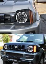 Car Goods LED Headlight For Suzuki Running Light Jimny 2007-17 Dynamic LED DRL Turn Signal Lamp Low High Beam - Image 2