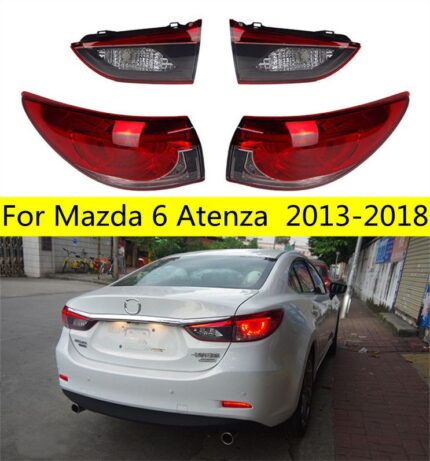 Car Tail Lamp For Mazda Atenza LED Taillight 2013-18 Mazda 6 Rear Bumper Light Fog Brake Turn Signal Running Light
