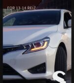 Toyota Mark X LED Headlight 2013-17 Headlights Reiz DRL Turn Signal High Beam Angel Eye Projector Lens - Image 4