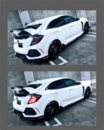 2 Styles Tail Lamp For Honda Civic Hatchback LED Tail Light 20 16-2021 Rear Brake Stream Turn Signal Daytime Running Lights - Image 2