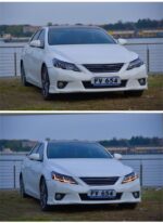 Car Lamp For Toyota Mark X LED Headlight 2010-2013 Reiz LED Dynamic Turn Signal Front Lights High Beam Daytime Running Light - Image 3
