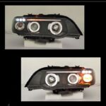 Car Lights LED Head Lamp For BMW X5 LED Headlight 1998-2002 Headlights E53 High Beam Angel Eye DRL Turn Signal Light - Image 3