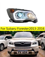 Auto Headlights Parts For Subaru Forester 2013-16 MULTI-BEAMS LED Lamps Headlights DRL Dual Projector Facelift