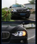 Car Light For BMW X5 LED Headlight 2007-2013 Headlights E53 DRL Turn Signal High Beam Angel Eye Front Lights - Image 4