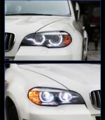 Car Light For BMW X5 LED Headlight 2007-2013 Headlights E53 DRL Turn Signal High Beam Angel Eye Front Lights - Image 5