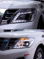 Headlight All LED For Nissan Patrol Y62 LED Head Light 2012-17 Tourle High Beam Turn Signal Daytime Running Lights - Image 4