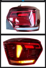 2Pcs Taillight Parts For VW Polo LED Tail Light 20 19-2022 Taillights Rear Lamp LED Signal Brake Reversing Parking FACELIFT Upgrade - Image 4
