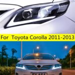 LED Headlight For Corolla Headlamp 2011-2013 Toyota High Beam Daytime Running Lights Xenon Bulb Turn Signal Front Lamp