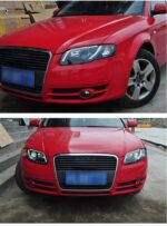Car LED Head Light For Audi A4 B7 2005-2008 High Beam Daily Lights Dynamic Turn Signal Dual Beam Lens Headlights - Image 5