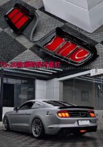Full LED Tail Lamp For Mustang LED Taillight 15-20 Ford Rear Turn Signal Running Light Fog Brake Auto Accessories - Image 5