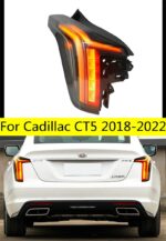 Car Styling For Cadillac CT5 LED Tail Light 18-22 Taillights Rear Lamp DRL Running Signal Brake Reversing Parking light Facelift