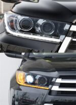Car Lighting Accessories For Toyota Highlander LED Headlight 20 18-20 LED Turn Signal Angel High Beam Front Lamp - Image 5