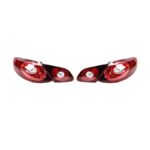 Car Styling Red Rear Lamp For VW CC 2010-2012 LED Taillights Assembly Brake Lights DRL Reversing Parking Light - Image 2