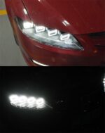 Car Lighting Accessories For Mazda 6 20 04-20 15 LED Headlights High Beam Daytime Running Front Lamp - Image 5