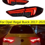 Car Styling Tail Light For Opel Regal Buick 20 17-2021 Taillights Rear Lamp LED Daytime Running Reversing Rear Lights