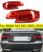 Taillights For BMW M3 E92 2005-2013 Tail Lights Rear Lamp LED DRL Running Signal Brake Reversing Parking Lighthouse Facelift
