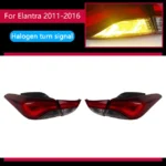 AutoTail Light For Hyundai Elantra 20 11-20 16 Taillights LED DRL Running Lights Fog Lights Angel Eyes Rear Lamp - Image 6