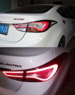 AutoTail Light For Hyundai Elantra 20 11-20 16 Taillights LED DRL Running Lights Fog Lights Angel Eyes Rear Lamp - Image 4