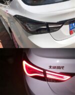 AutoTail Light For Hyundai Elantra 20 11-20 16 Taillights LED DRL Running Lights Fog Lights Angel Eyes Rear Lamp - Image 5