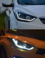 LED Head Lights For Hyundai Elantra Front Headlights 20 11-20 16 Upgrade LED Daytime Light DRL Headlamp - Image 5