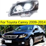 All LED Headlight for Toyota Camry 2009-2014 LED Signal Lamp High Beam Lens Headlights DRL Driving Lights
