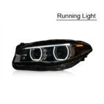 Head Lamp for BMW F10 F18 LED Headlight 20 10-20 16 Headlights BMW 520i 525i 530i 535i DRL Turn Signal High Beam Angel Eye Projector - Image 5