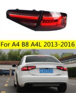 Taillights For A4 B8 A4L 20 13-20 16 Tail Lights Rear Lamp LED DRL Running Signal Brake Reversing Parking Light