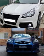 High Beam Headlights For Subaru Outback Legacy 2010-20 15 LED Daytime Headlight Fog Light Turn Signal Front Lamp - Image 5
