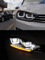 Car Styling Headlamp Assembly For VW Golf Sportsvan 2006-20 19 Headlight LED Daytime Running Lights Tuning Accessories - Image 5