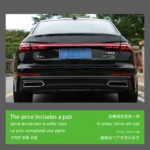 Car Tail Lights For AUDI A6 C8 20 19-20 20 Upgrade to A8 Type Taillights LED Dynamic Turn Signal Driving Light Upgrade - Image 6