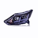 Car Styling Headlight For Nissan Qashqai 20 16-20 17 LED Turn Signal Lights High Beam Angel Eye Front Lamp Accessories - Image 3