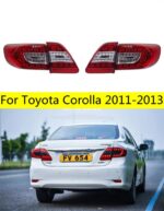 cars Tail light For Toyota Corolla 2011-20 13 Taillights LED DRL Running lights Fog lights angel eyes Rear parking