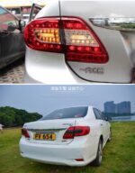 cars Tail light For Toyota Corolla 2011-20 13 Taillights LED DRL Running lights Fog lights angel eyes Rear parking - Image 2