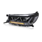 Car Tuning LED Headlights For Toyota Hilux 20 15-19 Dual Beam Lens Head Light LED Daytime Running Headlight Assembly - Image 2