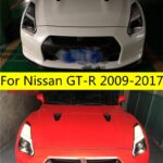 Automobiles Headlights for Nissan GTR 20 09-20 17 LED Lights DRL Headlight High Beam Daytime Running Light Angel Eyes